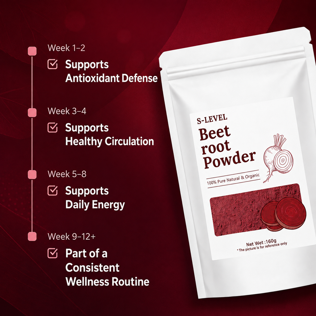 RUBRA RECOVERY BEETROOT POWDER